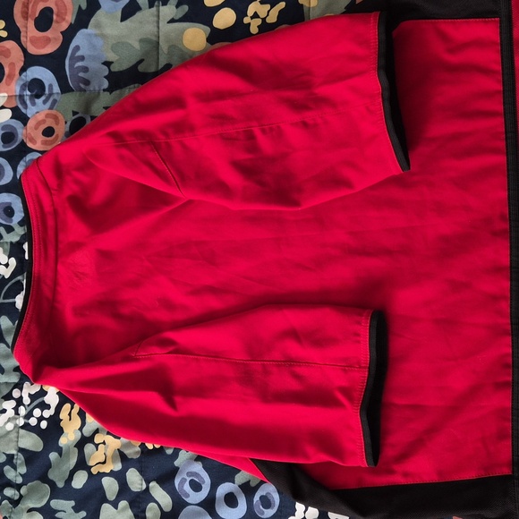 Nike Vodafone Manchester United Football Jersey Red & Black - Picture 7 of 10